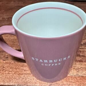 2004 Starbucks Spring Latte Rose Pink Large Coffee Mug